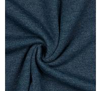 CRS Fur Fabrics Cotton Sweatshirt Knitted Jersey Fabric Material-Navy, 1Mtr 140cm x 100cm, Polycotton