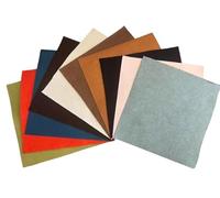 CRS Fur Fabrics Fabric Squares 10 Pack - 10"x10" (25x25cm) - Assorted Colors Natural Wool Blend - Soft Felt for Sewing, DIY Projects, Arts & Crafts, Multi