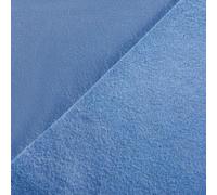 CRS Fur Fabrics Fabric Squares 10 Pack - 10"x10" (25x25cm) - Light Blue Wool Blend - Soft Craft Felt for Sewing, DIY Projects
