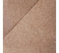 CRS Fur Fabrics Fabric Squares 10 Pack - 10"x10" (25x25cm) - Marl Fawn Wool Blend - Soft Craft Felt for Sewing, DIY Projects