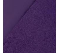 CRS Fur Fabrics Fabric Squares 10 Pack - 10"x10" (25x25cm) - Purple Wool Blend - Soft Craft Felt for Sewing, DIY Projects