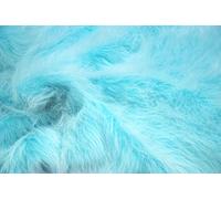 CRS VENDOR LTD. LONG Pile Fun Faux Fur Fabric Material - MINT FROST
