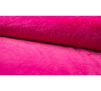 CRS VENDOR LTD. Luxury Short Plush Super Soft Faux Fur Fabric Material - Fuchsia