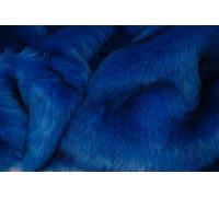 CRS VENDOR LTD. Super Luxury Faux Fur Fabric Material - SUPERIOR LONG PILE OCEAN BLUE