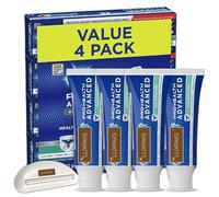 CRST Pro-Health Advanced Antibacterial Toothpaste, Mint Burst, 5 oz, Pack of 4 Bundled with LUXPAKS Squeezer