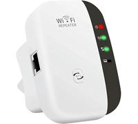 CRST WiFi Extender Booster WiFi Extender with Ethernet Port, 300Mbps WiFi Booster Range Extender, 300Mbps 2.4GHz Internet Booster with WPS,D231J