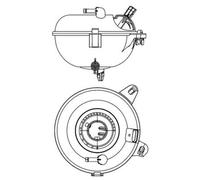 MAHLE CRT 21 000S Coolant expansion tank