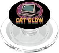 CRT Computer Pop Culture Retro Video Game PopSockets PopGrip for MagSafe