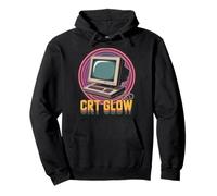 CRT Computer Pop Culture Retro Video Game Pullover Hoodie