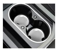 CRTATE 2pcs Car Cup Holder Coasters, for Mercedes Benz SLK R170 R171 R172 Non-Slip Auto Cup Holder Insert Coaster Shockproof Drink Coaster Interior Accessories,C