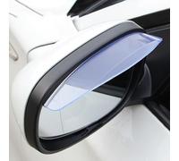 CRTATE 2pcs Car Rear View Mirror Rain Cover, for Ford Kuga Mk2 Escape 2013-2019 Car Side Wing Mirror Rain Deflectors Rain Eyebrow Side Wing Mirror Caps,A