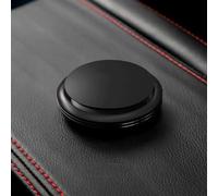 CRTATE Car Air Freshener, Solid Perfume Purifier, Natural Car Air Diffuser, Vent Clip, Black