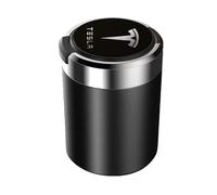 CRTATE Car Ashtray, for Tesla Model Y 2021-2023 Portable Multifunctional Auto Ashtray with Lid for Vehicle Detachable Self Extinguishing Ash Tray