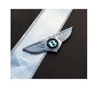CRTATE Car Emblems,for Bentley Flying Bentayga Brooklands Continental Mulsanne Spur Arnage Car Emblem Badge Sticker Front Grille Replacement Emblem Hood Trunk Emblem Replacement Accessories