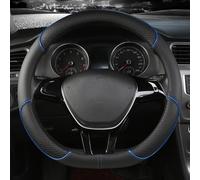 CRTATE Car Steering Wheel Covers, for VW Transporter T5 T5.1 2003-2015 Anti Slip Soft Breathable Steering Wheel Protector Wheel Protective Cover Car Accessories,E-Type O