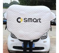 CRTATE Car Windscreen Cover, for Smart Forfour Fortwo 453 451 450 Front Window Windshield Frost Snow Covers Winter Magnetic Snow Ice Frost Protective Cover