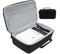CRTBOTW EVA Hard Case Compatible with Kodak Dock Plus 4PASS Instant Photo Printer(4x6), Photo Papers/Power Adapter/Cartridge and Other Accessories,Waterproof and Anti Drop(Case only，Black)