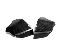 CRTQNS car Accessories For Corvette C8 For Stingray Z51 Z06 Coupe 2020 2021 2022 2023 Real Carbon Fiber Side Mirror Wing Cover Lower Base Replacement Parts