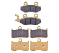 CRTQNS Disc Brake Pads Motorcycle Front And Rear Brake Pads For TRIUMPH 1050 For Speed Triple 2005-2007 1050 For Tiger Sport 2015-2019 Parking Brake(Front Rear)