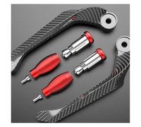 CRTQNS Motorcycle Accessories for CFMOTO NK Series 300NK NK300 650NK 250SR 450SR Motorcycle Handlebar Grips Hands Guard Brake Clutch Levers Protector Replacement Parts(Red)