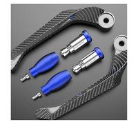 CRTQNS Motorcycle Accessories for CFMOTO NK Series 300NK NK300 650NK 250SR 450SR Motorcycle Handlebar Grips Hands Guard Brake Clutch Levers Protector Replacement Parts(Blue)