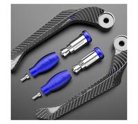 CRTQNS Motorcycle Accessories for DREAMWING for NAVI for Navi110 Motorcycle Handlebar Grips Hands Guard Brake Clutch Levers Protector Replacement Parts(Blue)