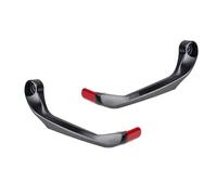 CRTQNS Motorcycle Accessories for Ducati for Streetfighter V2 for Streetfighter V4 2020-2025 V2 V4 Motorcycle Handlebar Brake Clutch Lever Hand Guard Replacement Parts(Red)
