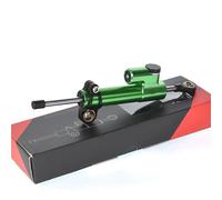 CRTQNS Motorcycle Accessories For Kawasaki ZX-4RR ZX4RR ZX 4RR ZX-4R ZX4R 2023+ CNC Motorcycle Adjustable Steering Damper Stabilizer Mounting Bracket Replacement Parts(Green Black)