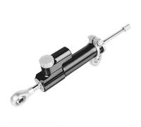CRTQNS Motorcycle Accessories For X-11 X11 2010 2011 2012 2013 2014 2015 2016 2017-2022 Universal Motorcycle Aluminum Adjustable Steering Damper Stabilizer Replacement Parts(Black and Silver)