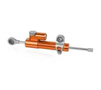 CRTQNS Motorcycle Accessories For Y&amaha MT-07 MT07 MT 07 FZ07 FZ 07 FZ-07 2016 2017 2018 Motorcycle Adjustable CNC Aluminum Steering Stabilizer Damper Replacement Parts(GREY-ORANGE)