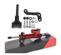 CRTQNS Motorcycle Accessories For Y&amaha MT03 MT-03 2019 2020 2021 2022 2023 Motorcycle Steering Damper Linear Stabilizer Bracket Mount Support Kit Replacement Parts(Set 9)