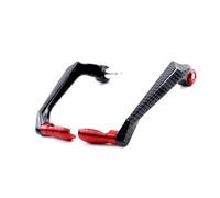 CRTQNS Motorcycle Accessories for Y&amaha MT03 MT 03 MT-03 2015 2016 2017 2018 2019 2020 2021 Motorcycle Handlebar Grips Guard Brake Clutch Levers Protector Replacement Parts(Red-B)
