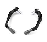 CRTQNS Motorcycle Accessories Motorcycle Handlebar Grips Guard Brake Clutch Levers Protector for Universal 7/8" 22mm Motorcycle Handlebar Brake Clutch Guard Replacement Parts(Titanium-B)