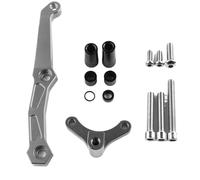 CRTQNS Motorcycle Accessories Motorcycle Steering Damper Linear Stabilizer Bracket Mount Support Kit For KAWASAKI Z800 2013 2014 2015 2016 2017 2018 Replacement Parts(Titanium)