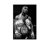 crttrs Mike Tyson Canvas Poster Wall Art Decor Print Picture Paintings for Living Room Bedroom Decoration Unframe-style 12x18inch(30x45cm)