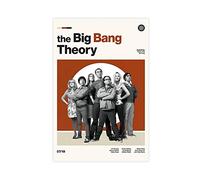 crttrs Modern Vintage Movie Posters for The BIG BANG THEORY(1) Canvas Poster Bedroom Decor Sports Landscape Office Room Decor Gift Unframe-style 16x24inch(40x60cm)