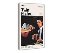 crttrs TV Drama TWIN PEAKS Canvas Poster Bedroom Decor Sports Landscape Office Room Decor Gift Frame-style 08x12inch(20x30cm)