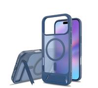 CRTZHA For iPhone 17 Pro Max Case with Hidden Stand, Protection & Ultra-Thin Matte Finish (Blue,17Air)
