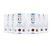 Cru Kafe Medium Roast Colombian Single Origin Ground Coffee, 6 x 227g Bags Bag