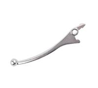 CRUBVQQ Motorcycle Brake Clutch Lever Universal Aluminum Cycling Hydraulic Disc Replacement Parts Brake Lever Motorcycle Handle Durable Silver Left