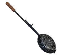 CRUCCOLINI Iron Chestnut Pan with Small Wooden Handle