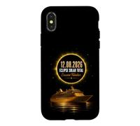 Crucero Familiar Eclipse Solar Total Recuerdo Case for iPhone X/XS