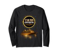 Crucero Familiar Eclipse Solar Total Recuerdo Long Sleeve T-Shirt