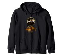Crucero Familiar Eclipse Solar Total Recuerdo Zip Hoodie