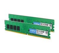 Crucial 16GB kit (8GBx2), 288-pin DIMM, DDR4 PC4-19200,