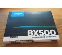 1TB Crucial BX500, 2.5" SSD, 7mm, SATA III - 6Gb/s, 3D NAND, Read 540MB/s, Write