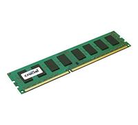 Crucial 2 GB DDR3 240-Pin 1.35/1.5 V PC3-12800 CL11 Unbuffered UDIMM Memory Module