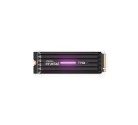 CRUCIAL T710 M.2 Internal SSD with Heatsink - 2 TB, Black
