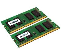 Crucial 8GB Kit (4GBx2) DDR3 1333 MT/s (PC3-10600) CL9 SODIMM 204pin 1.35V/1.5V