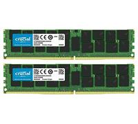 Crucial Bundle with 64GB (2 x 32GB) DDR4 PC4-21300 2666MHz RDIMM (2 x CT32G4RFD4266), Dual Ranked Registered ECC Memory